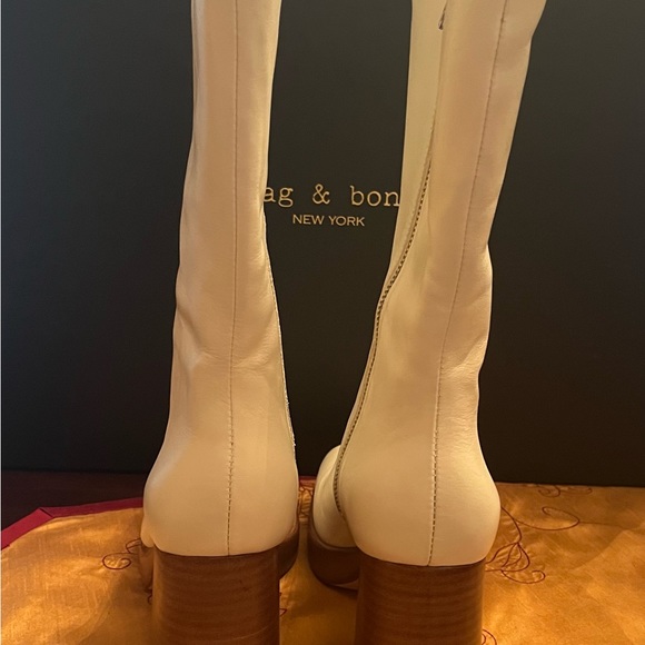 Rag & Bone Matrix Leather Platform Boots - Picture 5 of 10